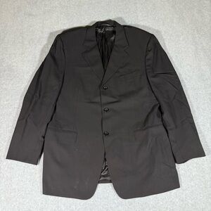 Canali men’s Italian black button up suit jacket